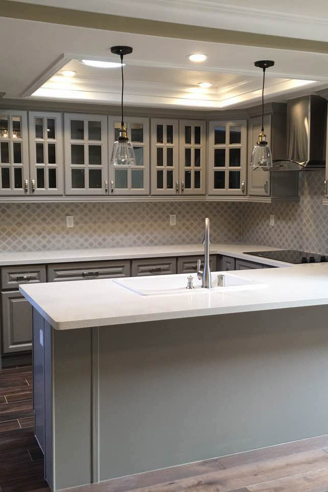 Anaheim Gray Kitchen Cabinet