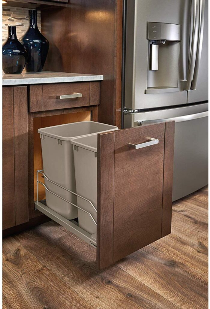 Trash Can for 18" Base Cabinet